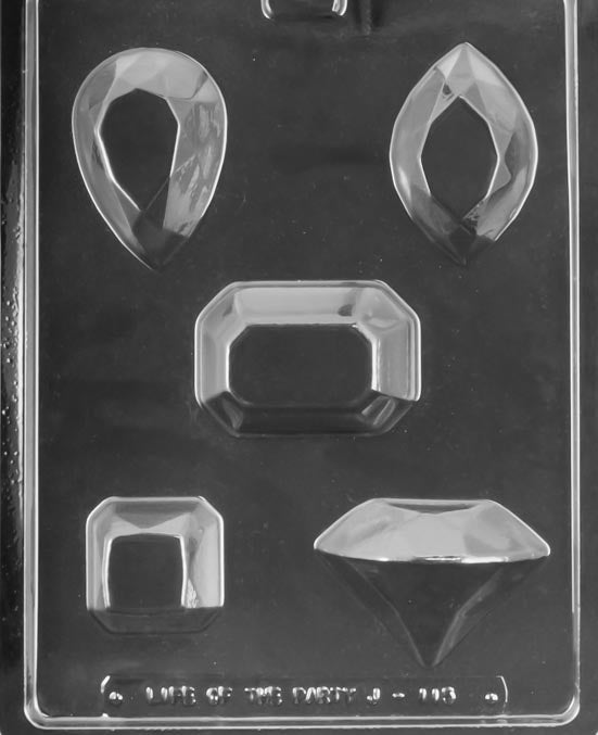 Gemstones / Jewels Chocolate Mold