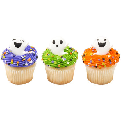 Ghost Cupcake Rings - 12 Cupcake/Cake Rings