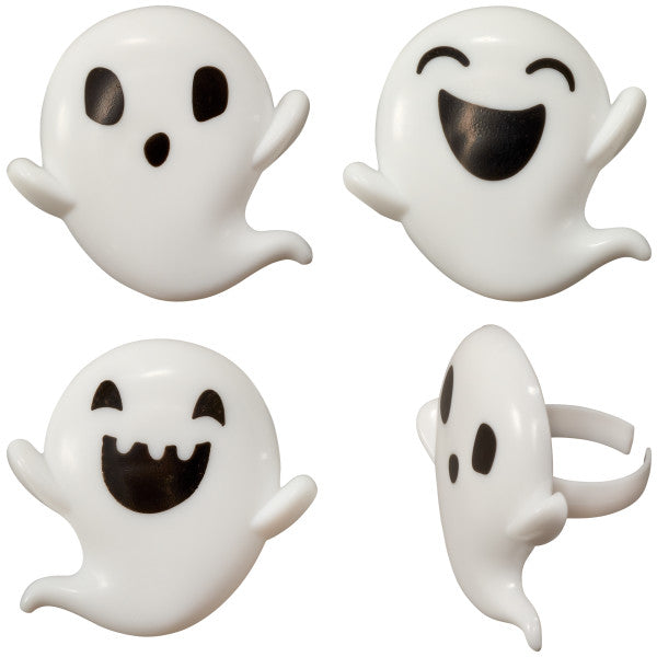 Ghost Cupcake Rings - 12 Cupcake/Cake Rings