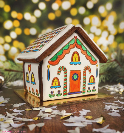 Gingerbread House 4 Piece Stencil Set