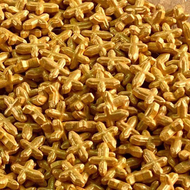 Gold Cross Candy Sprinkles