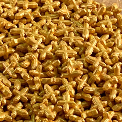 Gold Cross Candy Sprinkles