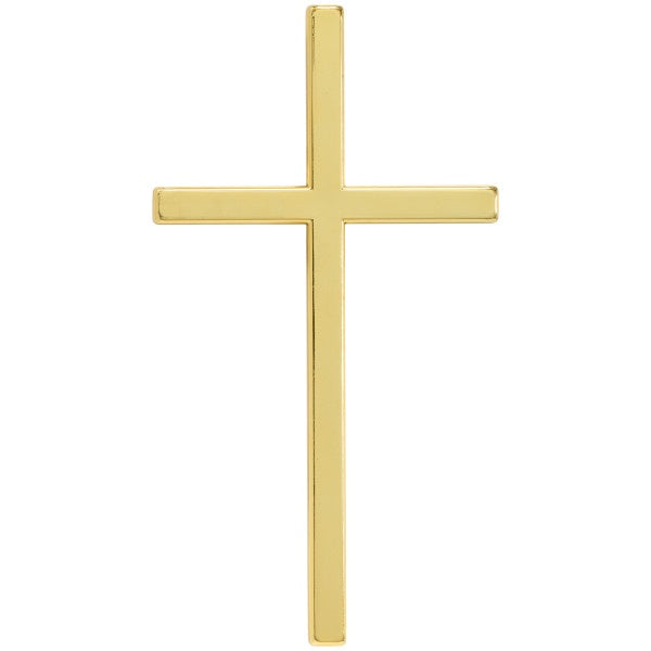 Plastic Gold Cross Layon