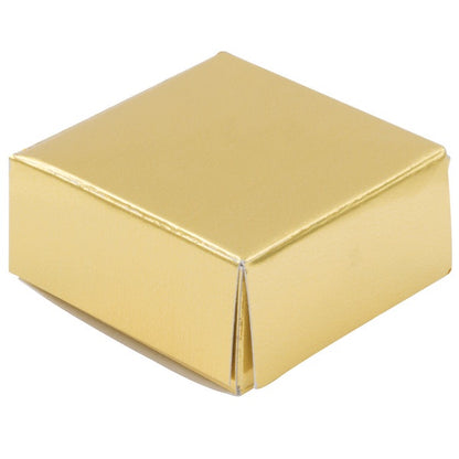Gold Foil Candy Box, 1 Piece Folding Box
