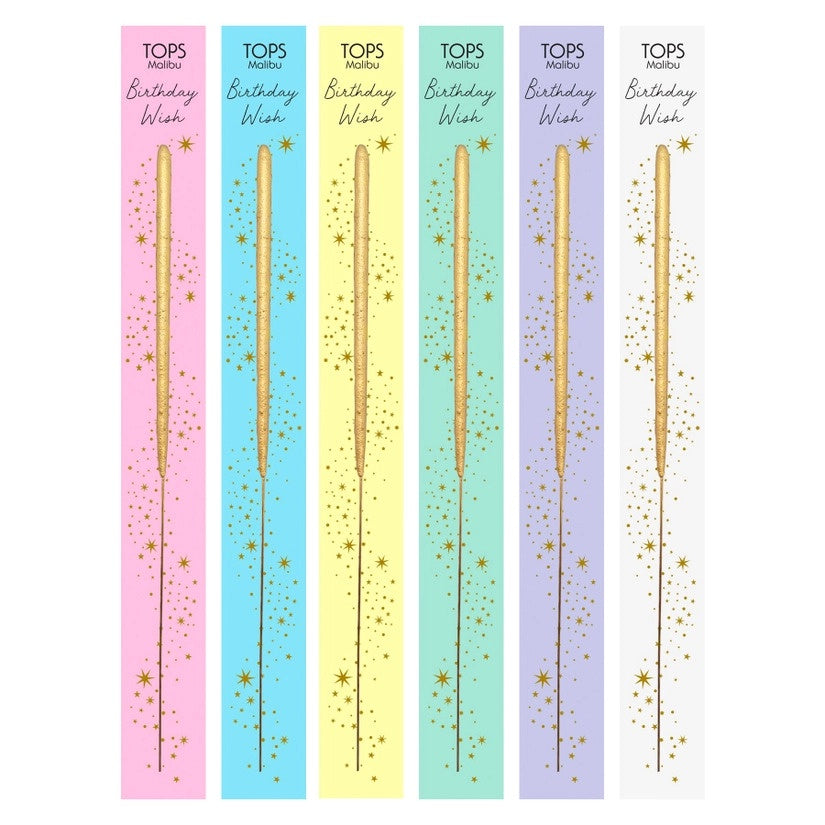 Single Gold Sparkle Candle