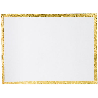 Half Sheet, Gold Cake Drum