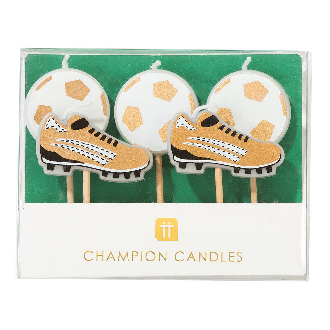 Soccer Candles - Pack of 5 Candles