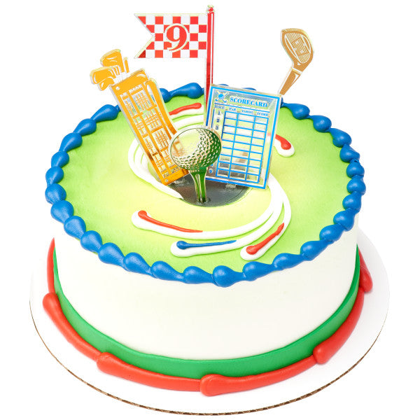 Golf Theme Cake (Golf Ball) – BakeAvenue