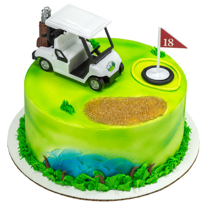 Heading For The Green Golf Cake Topper Set