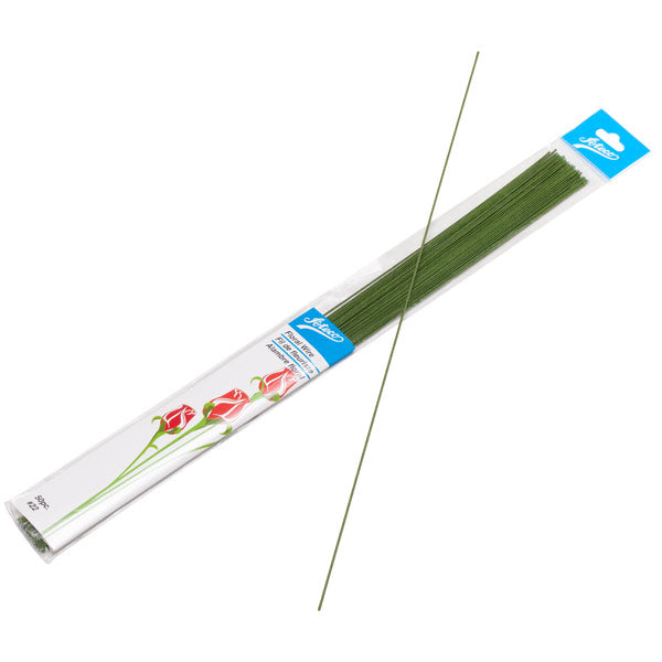 Ateco Green Floral Wire - 22 Gauge