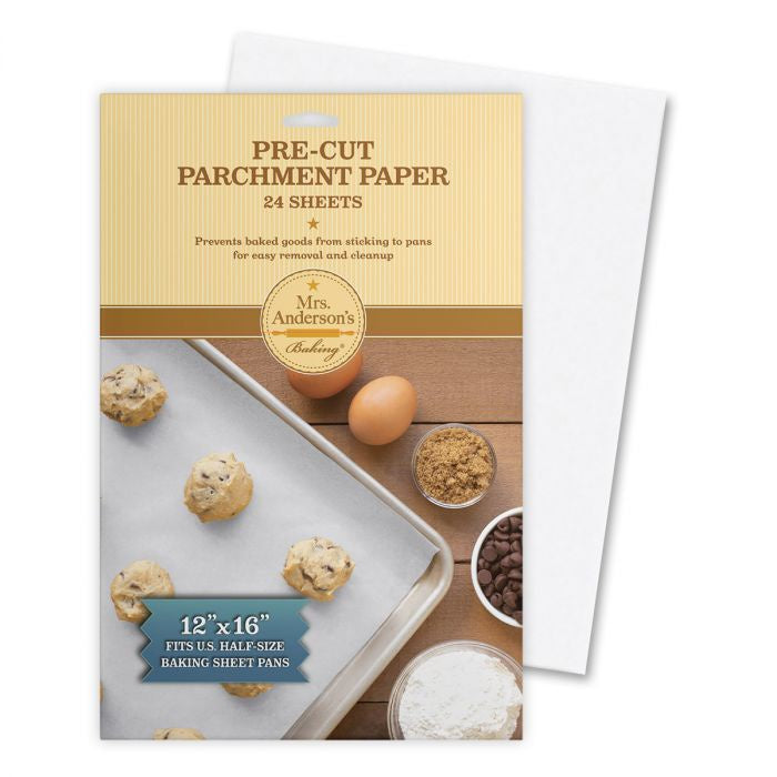 Mrs. Anderson's Half Sheet Pre-Cut Parchment Sheets