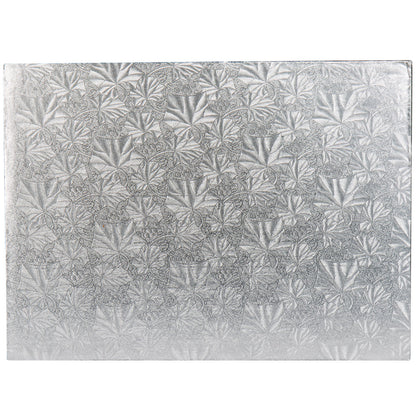 Half Sheet, Silver Cake Drum - 1/4 Inch Thick