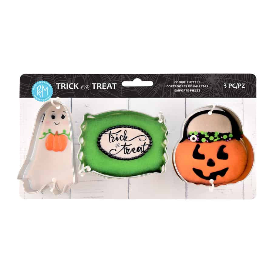 Halloween 3 Piece Cookie Cutter Set