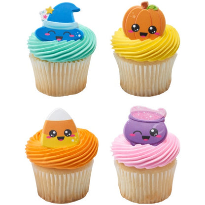 Halloween Cuties Cupcake Rings - 12 Cupcake Rings Per Package