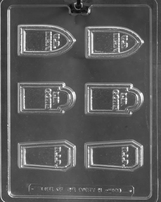 Halloween Tombstones Chocolate Mold