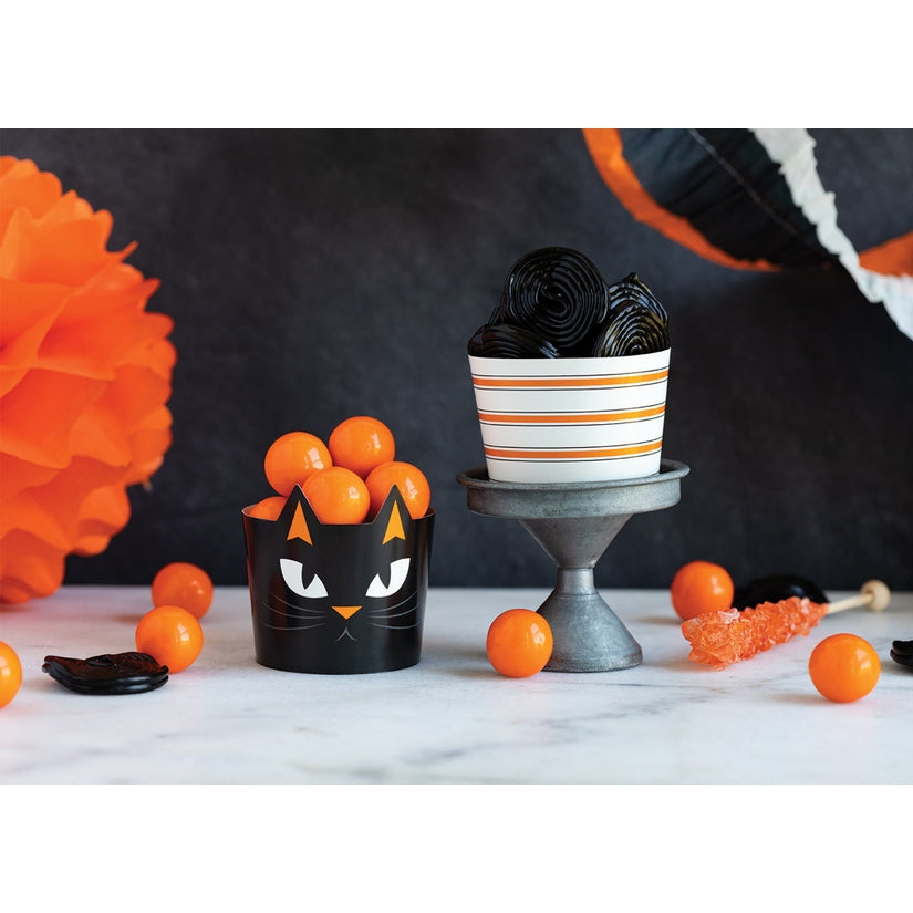 Halloween Cat Face Baking Cups