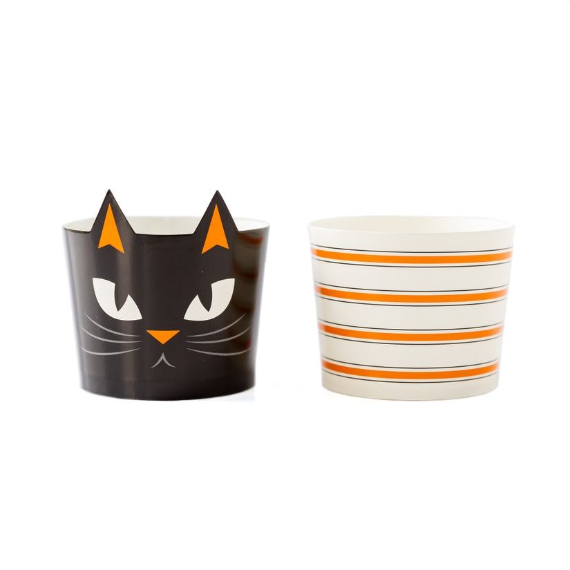 Halloween Cat Face Baking Cups