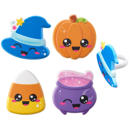 Halloween Cuties Cupcake Rings - 12 Cupcake Rings Per Package