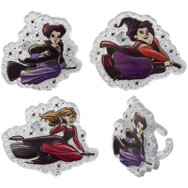 Disney Hocus Pocus Forever Bewitching Cupcake Rings - 12 Rings