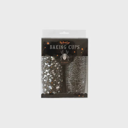 Holographic Spider Baking Cups
