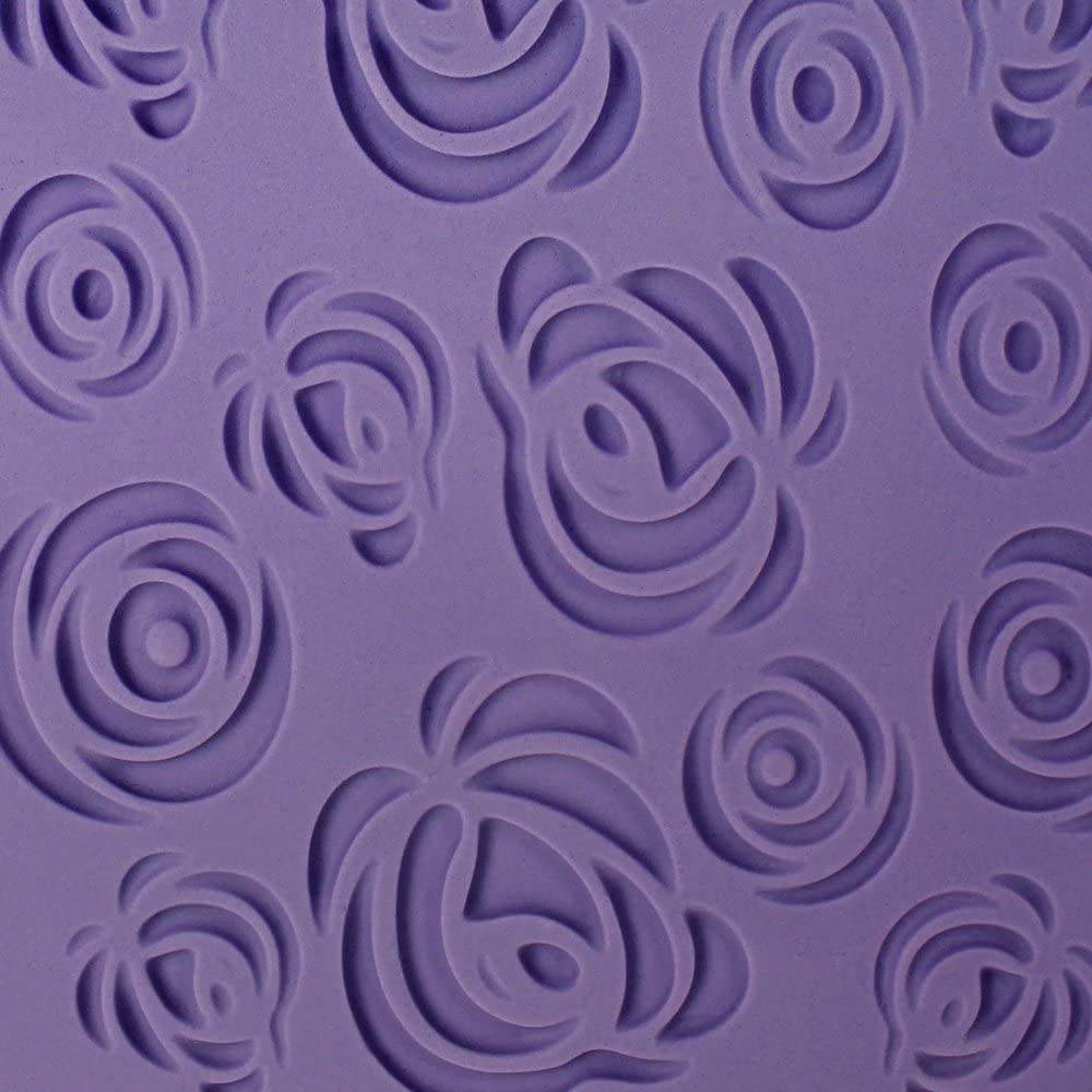 PME Fantasy Rose Design Impression Mat