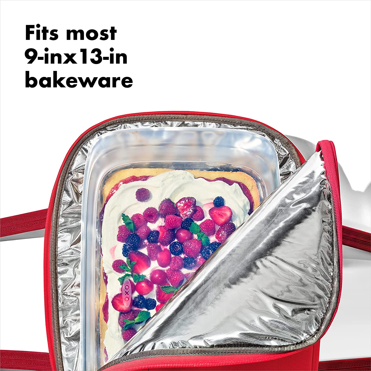 Oxo Insulated Bakeware Carrier (Jam Colored)