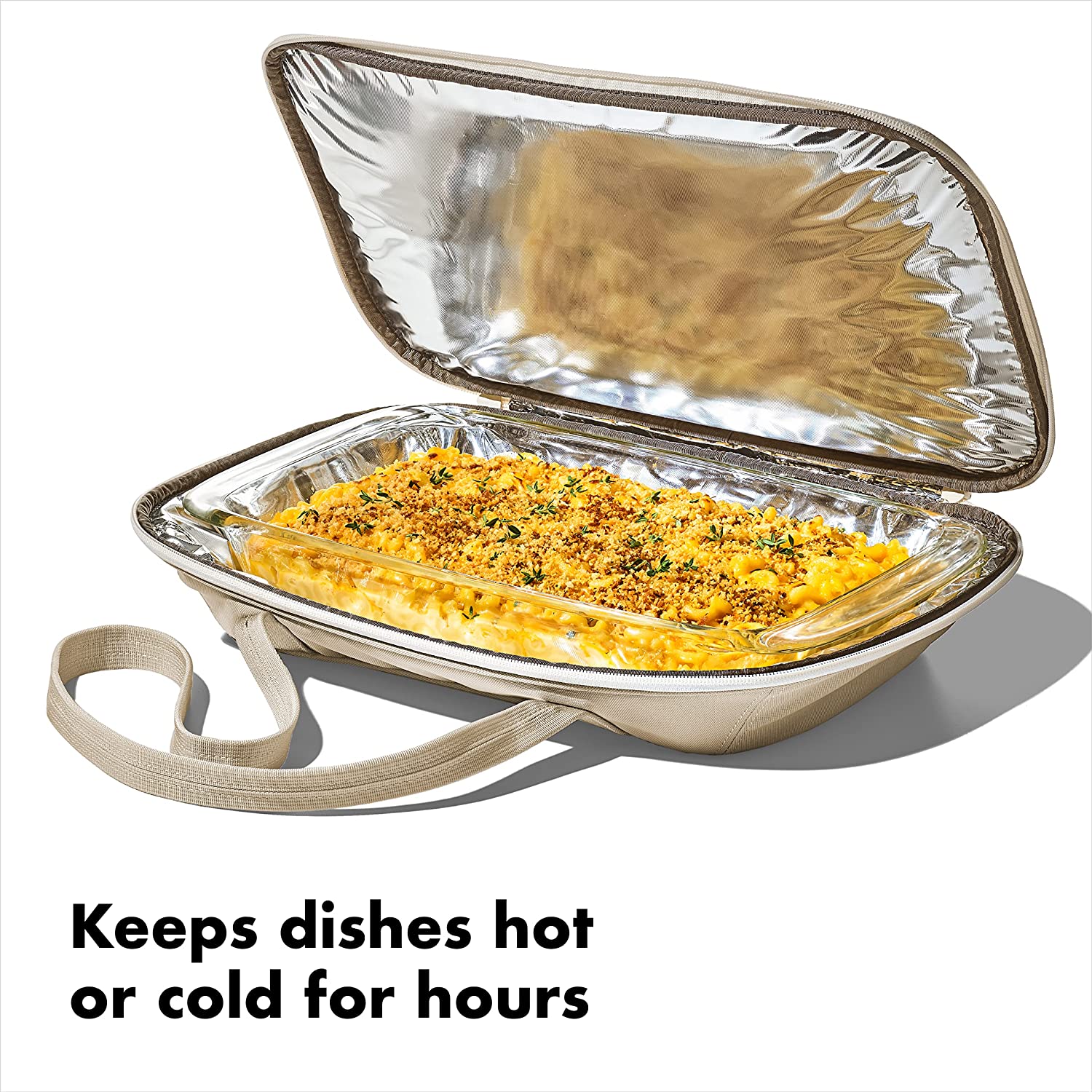 Oxo Insulated Bakeware Carrier (Oat Colored)