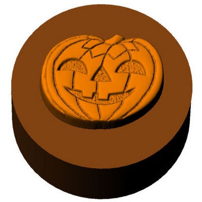 Jack O Lantern Chocolate Covered Cookie Mold