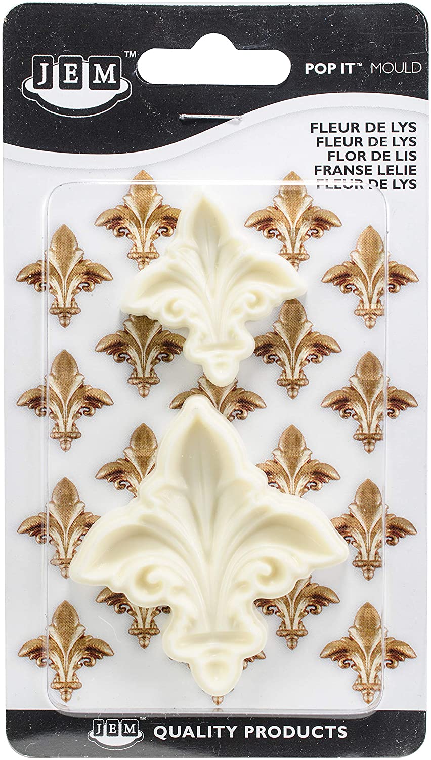 Fleur De Lys Pop It Mold