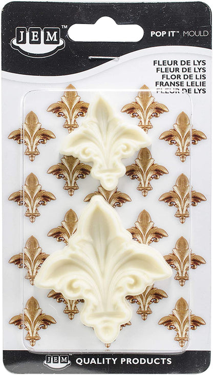 Fleur De Lys Pop It Mold