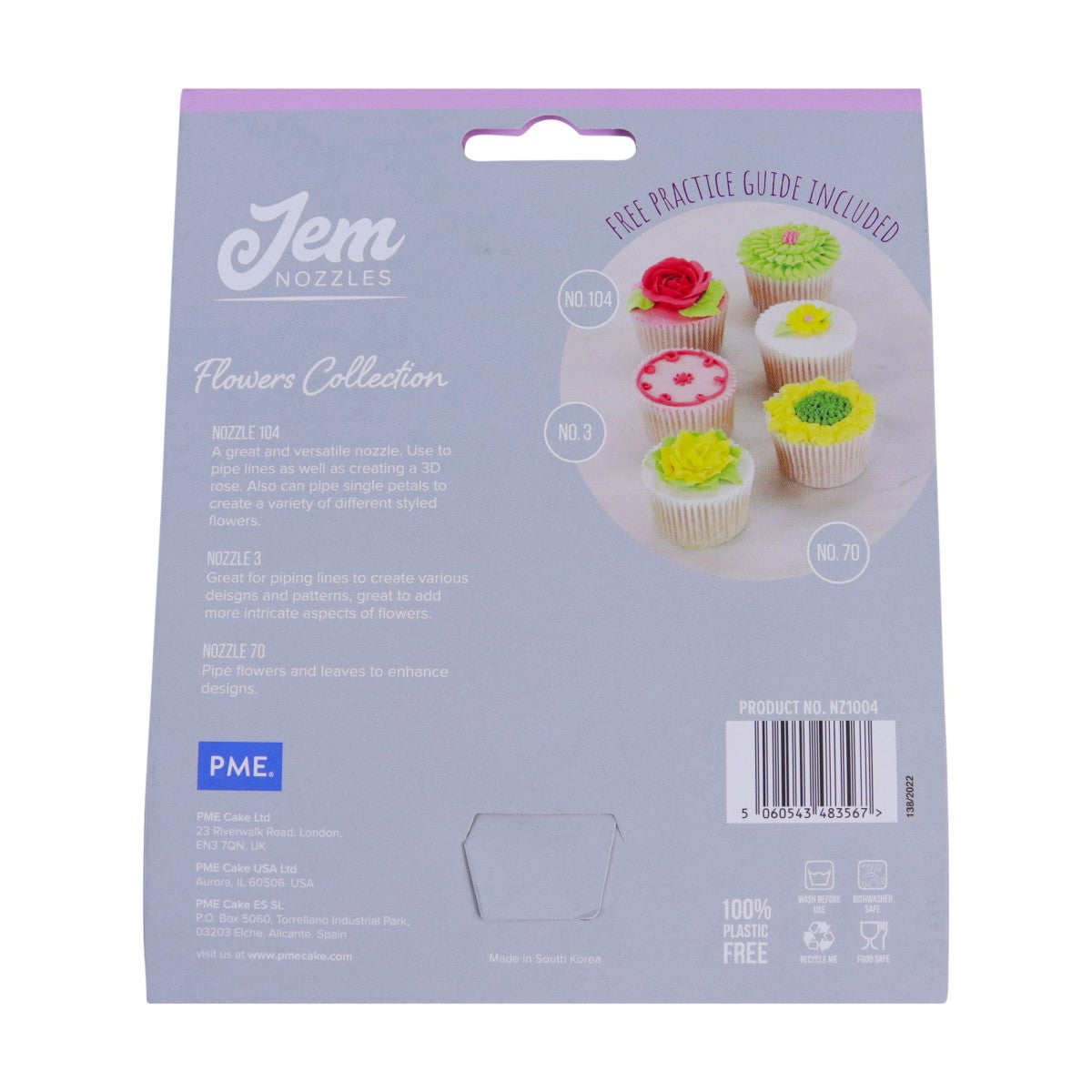 JEM Piping Tips Flowers Collection
