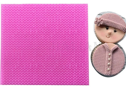 Knit Pattern Silicone Mold