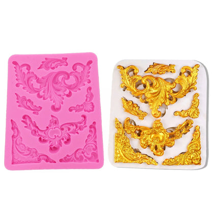 Lace Border Silicone Mold