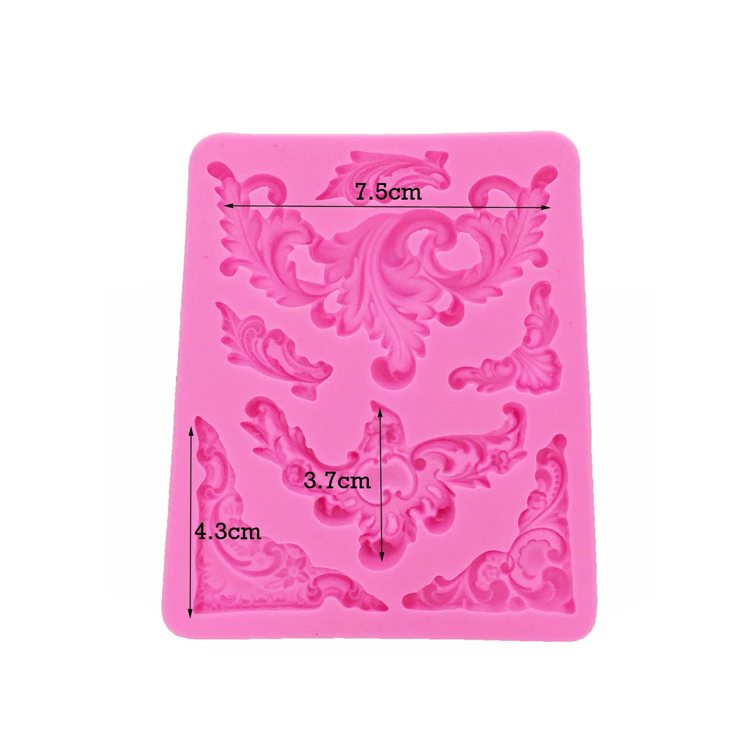 Lace Border Silicone Mold