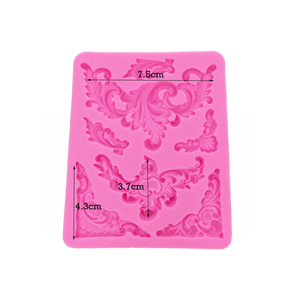 Lace Border Silicone Mold