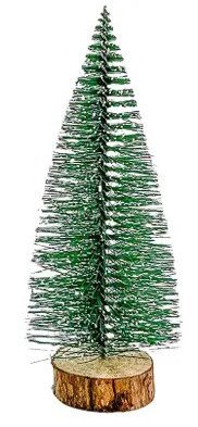 Snow Tipped Christmas Tree - 4 Inches