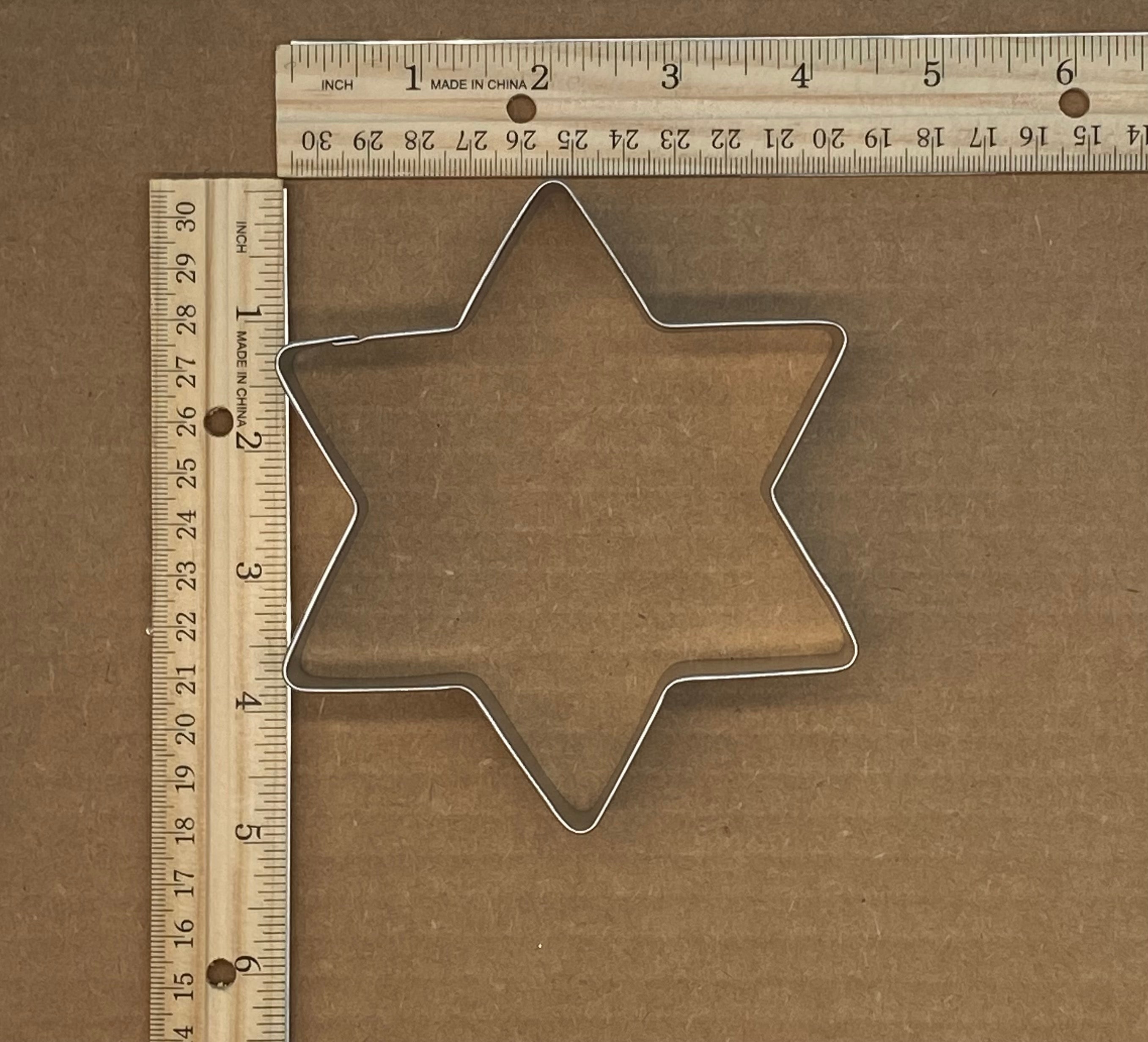 5 Inch Six Point Star Cookie Cutter