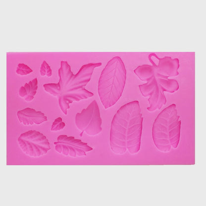 Leaf Variety Silicone Mold