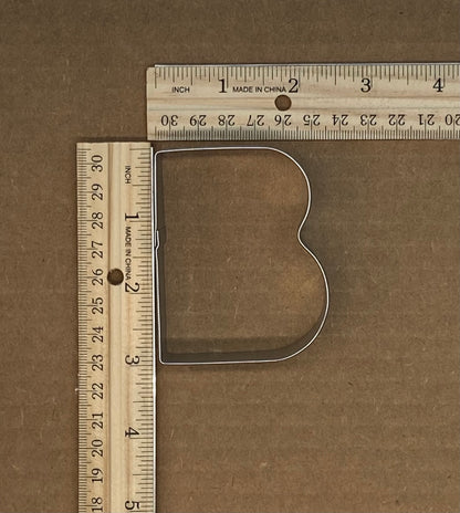 Letter B Cookie Cutter
