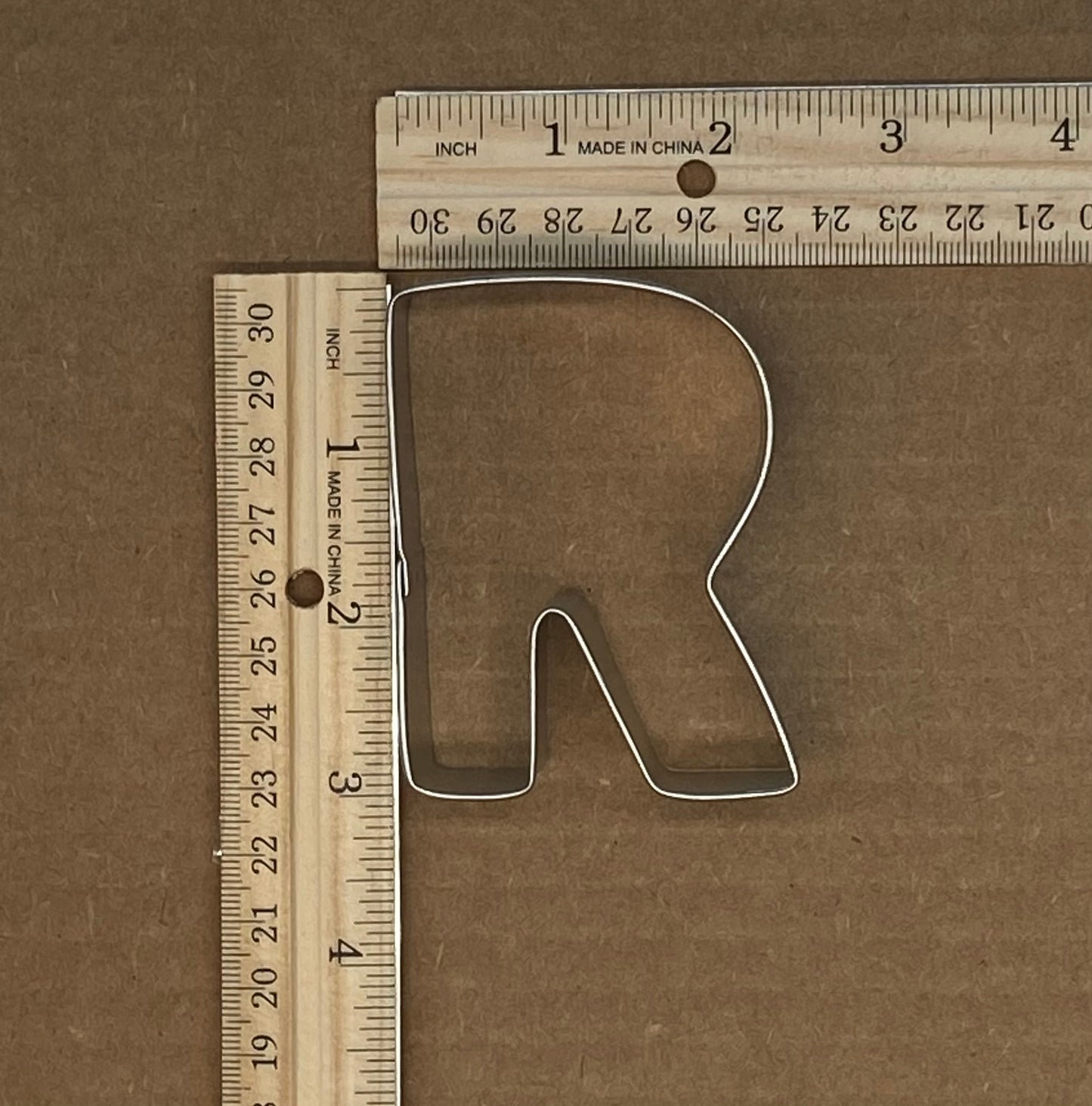 Letter R Cookie Cutter