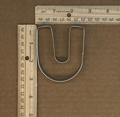 Letter U Cookie Cutter