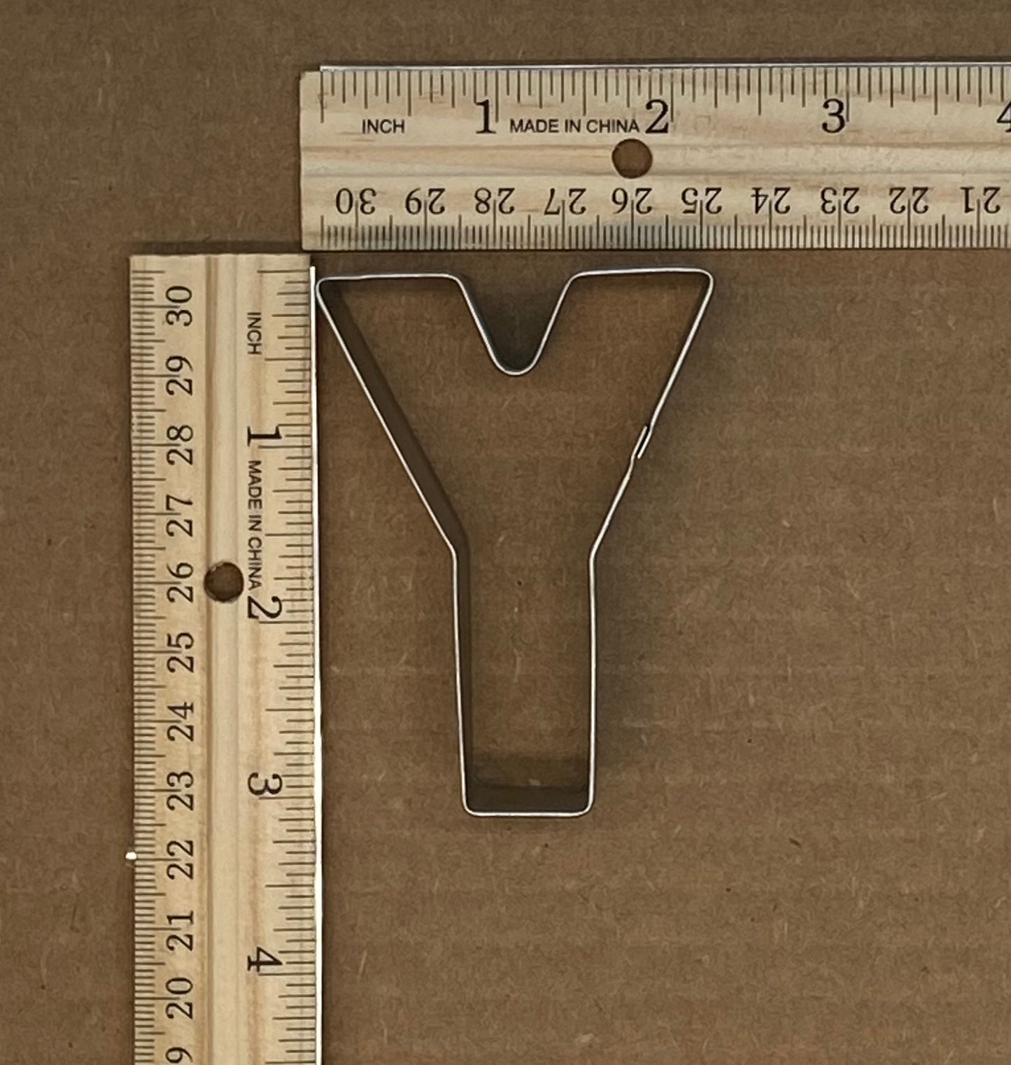 Letter Y Cookie Cutter