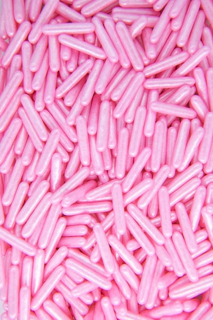 Light Pink Sugar Rods, 4oz