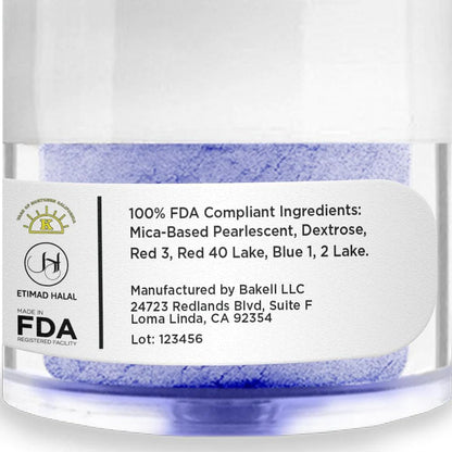 Bakell Lilac Purple Luster Dust