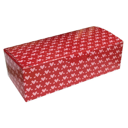Red Candy Box with Little Hearts, 1 piece, 1 LB (1110LH)