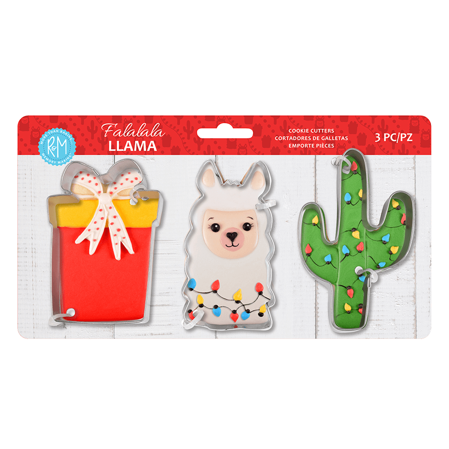 Falalala Llama Cookie Cutter Set