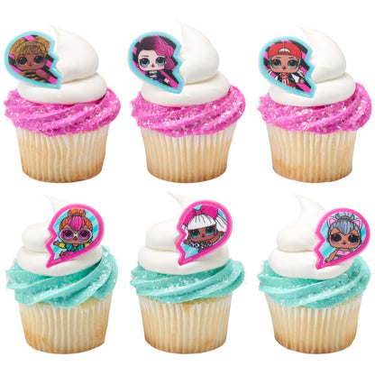 LOL SURPRISE!™ #SquadGoals Cupcake Rings - 12 Rings