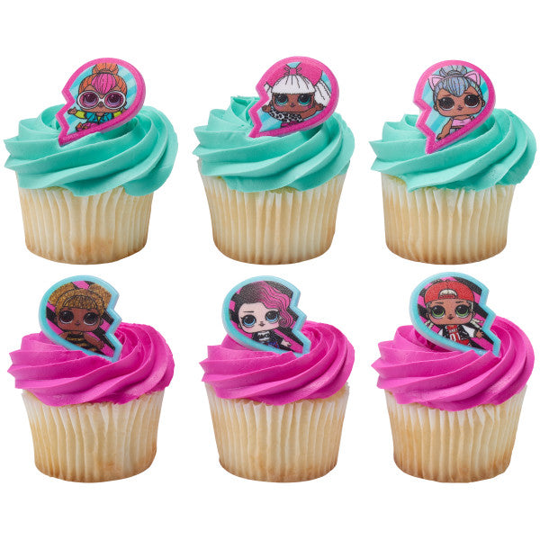 LOL SURPRISE!™ #SquadGoals Cupcake Rings - 12 Rings