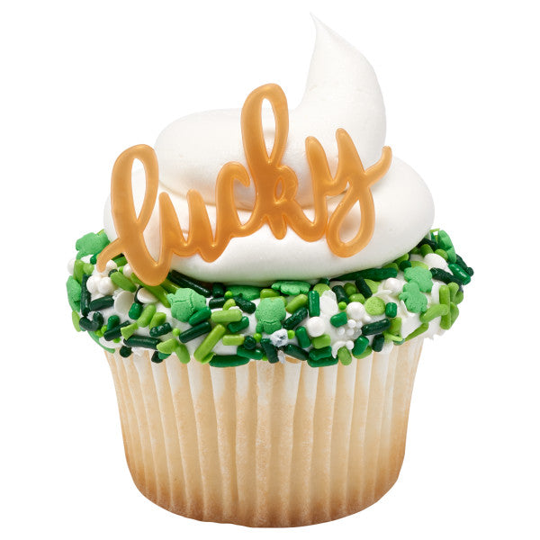 Lucky Cupcake Layons, 6 Per Package