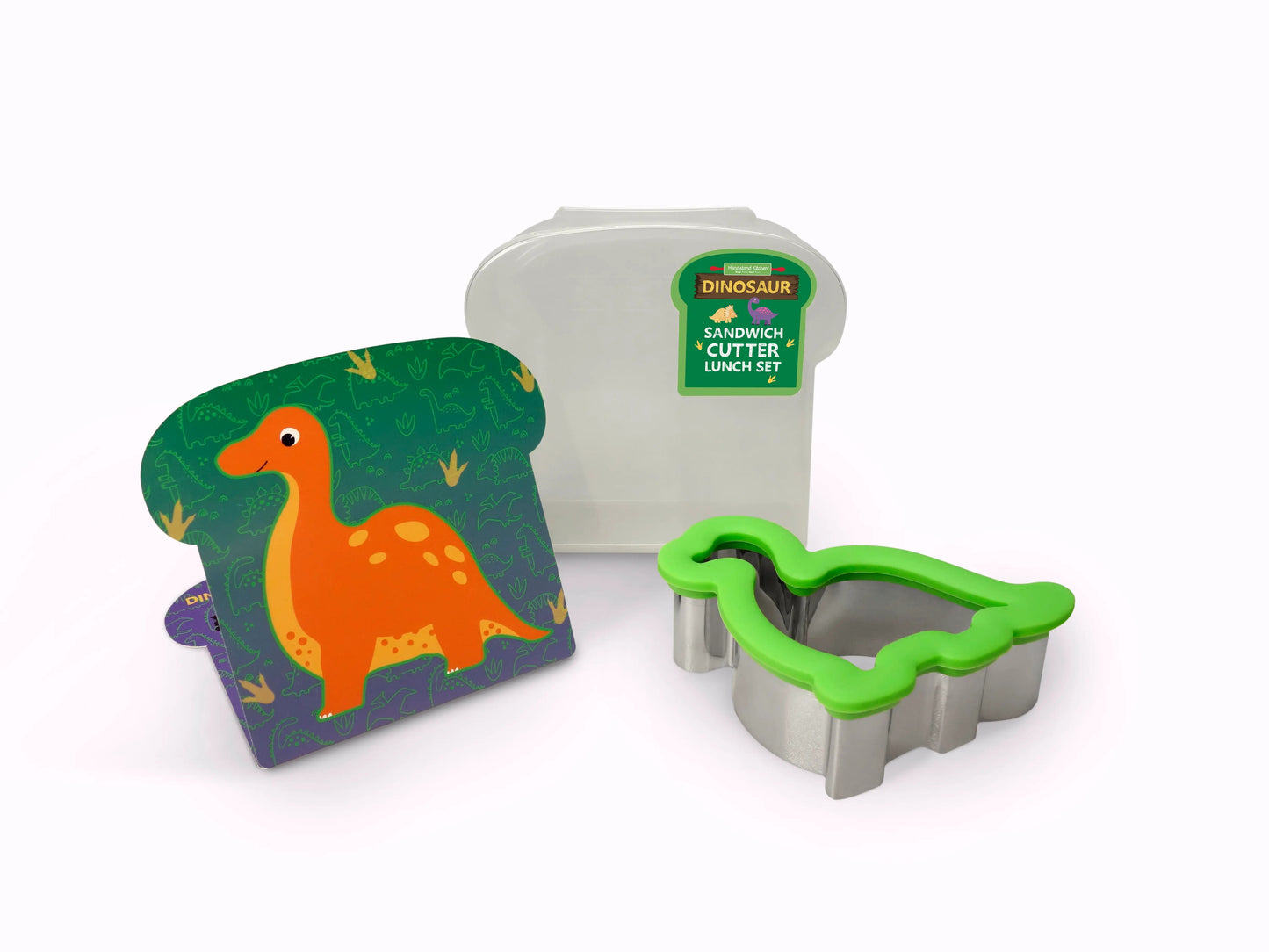 Dinosaur Sandwich Cutter Lunch Set